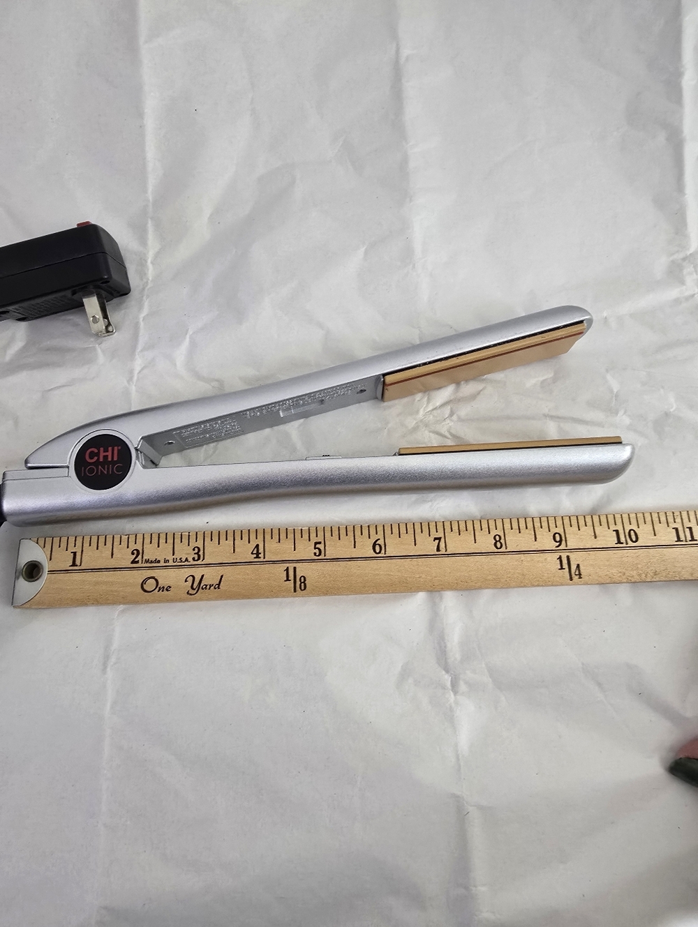 CHI Silver Hair Straightener Flat Iron - Silver - Picture 2 of 4